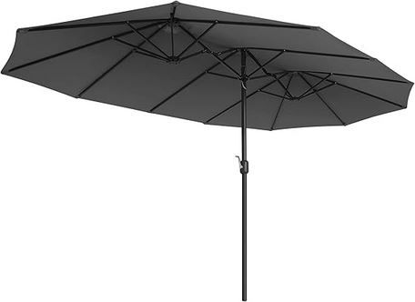 Songmics Sonnenschirm mit UV 50+, 460 x 270cm für 84,99€ (statt 100€)