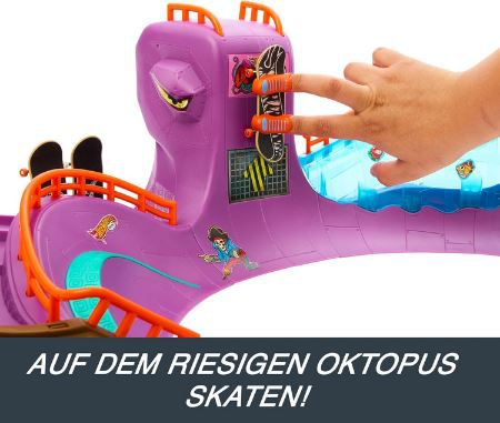 Hot Wheels Skate Octopark Skate Set für 14,10€ (statt 29€)