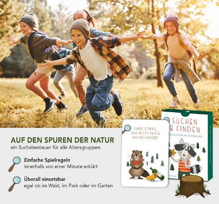 Suchen & Finden   Achtsamkeit in der Natur Outdoorspiel für 14,36€ (statt 20€)