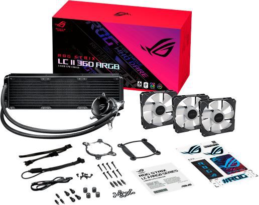 ASUS ROG Strix LC II 360 ARGB Wasserkühlung Set für 149,90€ (statt 182€)