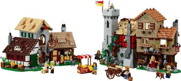 LEGO 10332 Icons Mittelalterlicher Stadtplatz mit 3.304 Teilen für 184,98€ (statt 230€)