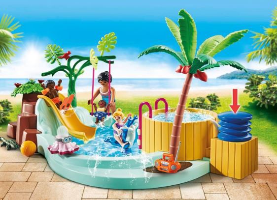 Playmobil MyLife 71529 Kinderbecken mit Whirlpool für 15,99€ (statt 21€)