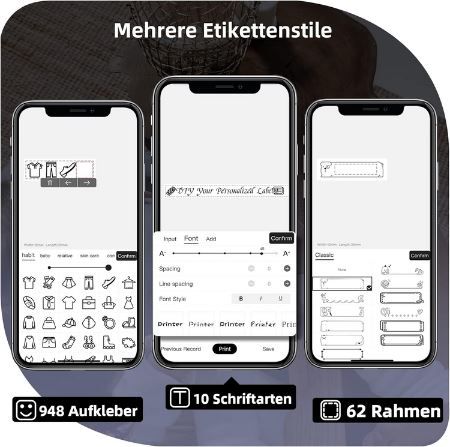 Phomemo P12 Bluetooth Etikettendrucker für 13,85€ (statt 25€)