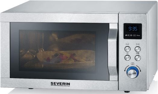 Severin MW 7774 Mikrowelle mit Grill & Heißluft für 126,99€ (statt 139€)