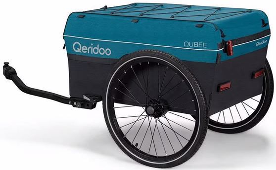 Qeridoo Qubee XL Fahrrad Anhänger, faltbar für 304,95€ (statt 331€)