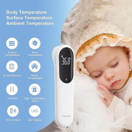 Berrcom Infrarot Fieberthermometer für 9,99€ (statt 20€)