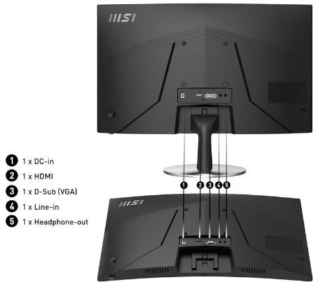 MSI Pro MP2422C 23,6 Full HD Curved Office Monitor für 79€ (statt 94€)