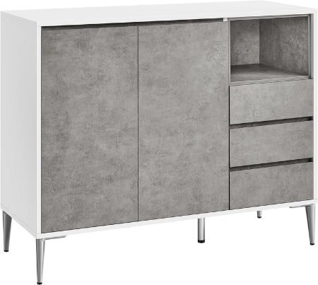 Vasagle Sideboard mit Türen & Schubladen für 74,99€ (statt 100€)