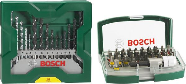 Bosch Schrauberbit Set + Bosch Mini X Line Mixed Set für 15,51€ (statt 20€)