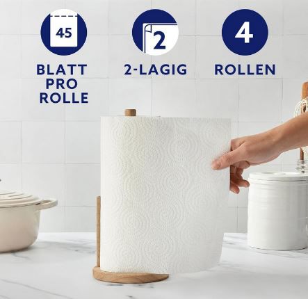 by Amazon Ultra Küchenrollen mit 4 Rollen ab 2,32€ (statt 3,46€)