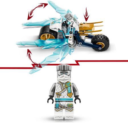 LEGO 71816 Ninjago Zanes Eismotorrad, Spielset für 6,37€ (statt 11€)