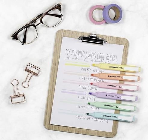 6er Pack Stabilo Swing Cool Pastel Textmarker für 6,60€ (statt 9€)