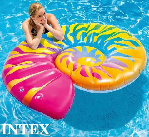 Intex Badeinsel Schneckenhaus für 13,94€ (statt 26€)