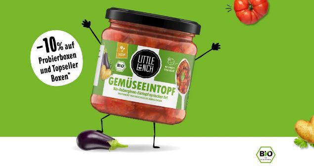 🍲 Little Lunch: 10% Rabatt auf Probierboxen   Ab 39€ Versandkostenfrei