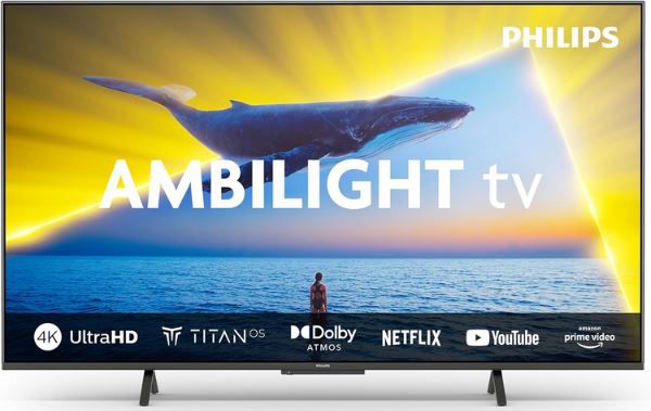 Philips 43PUS8109   43 Ambilight 4K LED Smart TV für 369€ (statt 499€)