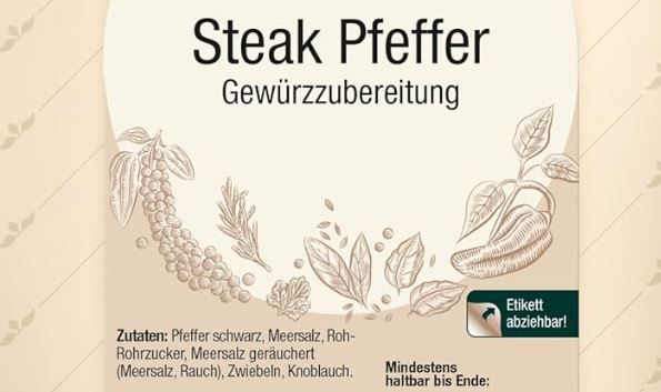 1Kg Fuchs Professional Steak Pfeffer Gewürzzubereitung ab 12,88€ (statt 19€)