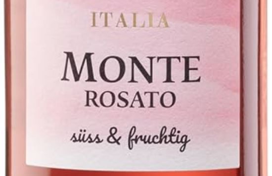 6 Flaschen Monte Rosato aus Italien, süss & fruchtig ab 13,99€ (statt 20€)