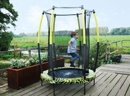 Exit Tiggy Junior Trampolin mit Sicherheitsnetz, 140cm für 65,94€ (statt 80€)