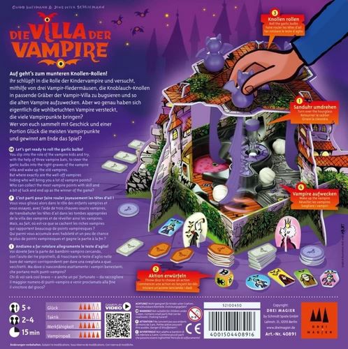 Schmidt Spiele   Villa der Vampire, Kinderspiel für 18€ (statt 32€)