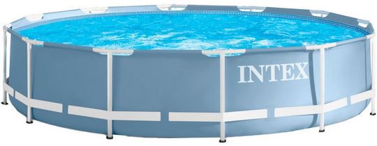 Intex Prism Rondo Frame Pool Set, 457 x 107cm für 149,90€ (statt 200€)