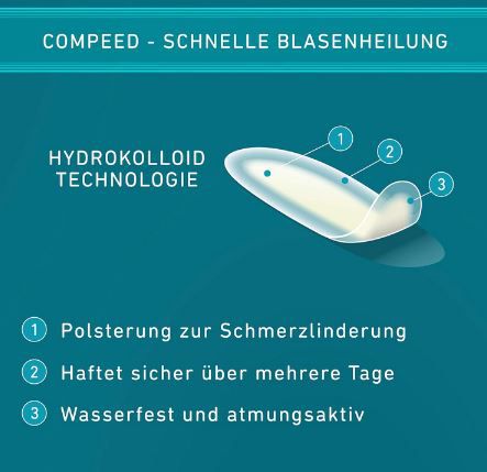 7er Pack Compeed Blasenpflaster Small ab 3,99€ (statt 6€)