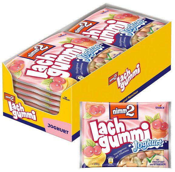 14 x 200g nimm2 Lachgummi Joghurt für 12,46€ (statt 21€)