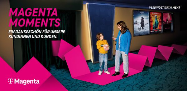 Magenta Moments: 2 Postkarten von MyPostcard gratis