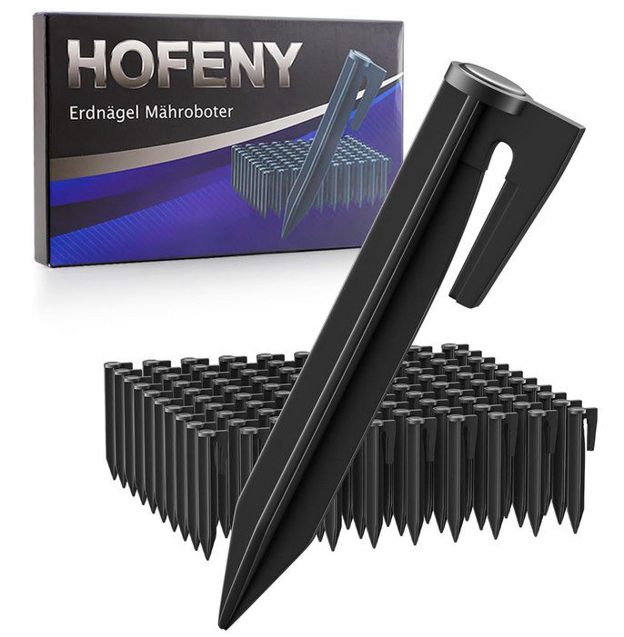 100x Hofeny Erdspieße (8,2cm) für Mähroboter für 7,69€ (statt 11€)