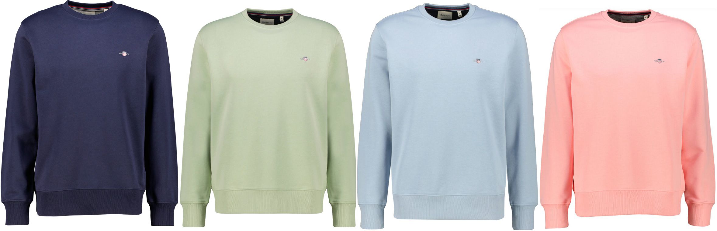 Gant Sweatshirt SHIELD Regular Fit in 5 Farben für 62,54€ (statt 88€)