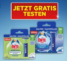 WC-Ente Frische Siegel Halter gratis ausprobieren