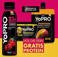Proteinprodukt YoPRO kostenlos ausprobieren