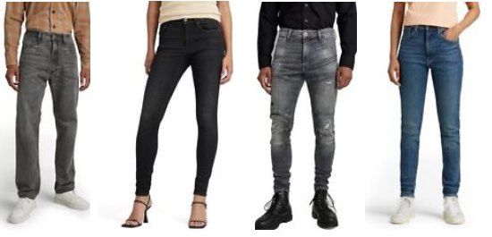 😱 👖 G STAR RAW Jeans für Damen & Herren für je 24,99€   über 200 Modelle!