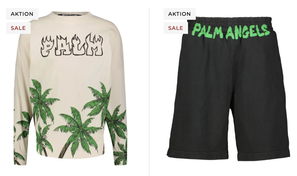 ➡️ engelhorn: bis 70% Rabatt auf Luxusmarken   z.B. Palm Angels, Off White, Dsquared2 uvm.