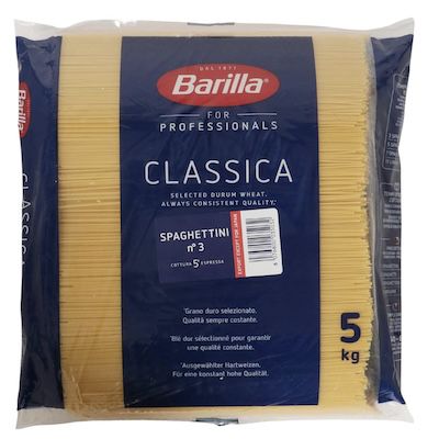 5kg Barilla Pasta Spaghettini n. 3 für 14,97€ (statt 19€)