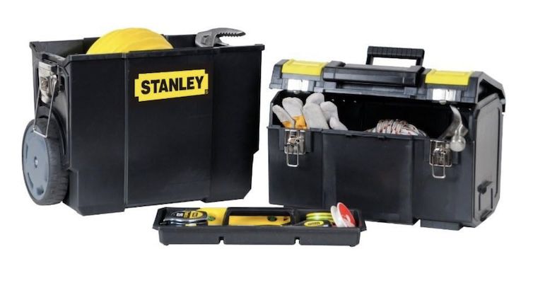 Stanley Mobile Werkzeugbox mit 47,5 x 28,4 x 57 cm für 38,89€ (statt 55€)