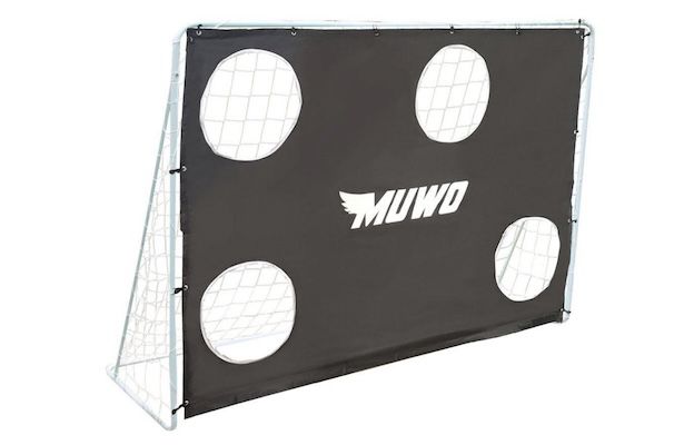 MUWO Fußballtor mit Torwand & 217 x 153 cm für 24,95€ (statt 70€)