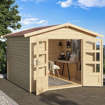 🏡 Gartenhaus Gerätehaus Talkau 4 mit 242 x 244 cm für 749€ (statt 879€)