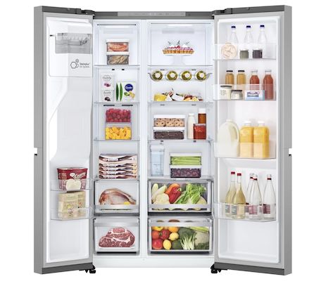 LG GSLE81PYBC Side by Side Kühlschrank mit 628 L für 1.600€ (statt 1.800€)