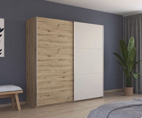 Schwebetürenschrank Rauch Monza mit 218 x 210 x 59 cm für 359,94€ (statt 450€)