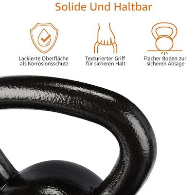 🏋🏻20kg Amazon Basics Kugelhantel aus Gusseisen für 49€ (statt 61€)