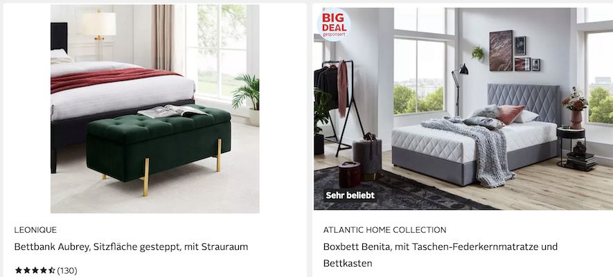 🛏️OTTO: Möbel reduziert + 20% extra z.B. rauch Kleiderschrank für 183,94€ (statt 240€) + 70€ Zubehör