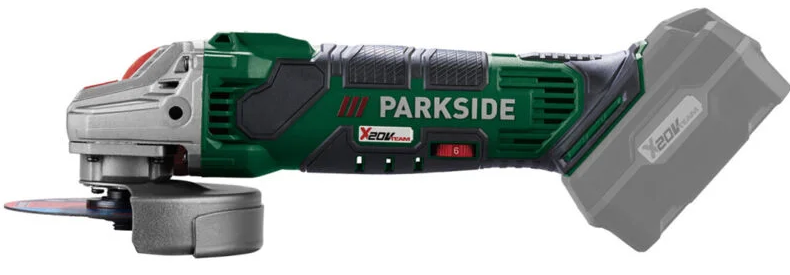 Parkside 20 V Akku Winkelschleifer (ohne Akku) für 29,99€ (statt 49€)