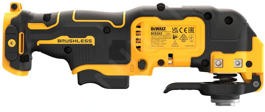 Dewalt DCS353NT 12 V Multitool (ohne Akku) inkl. Zubehör für 105,90€ (statt 149€)