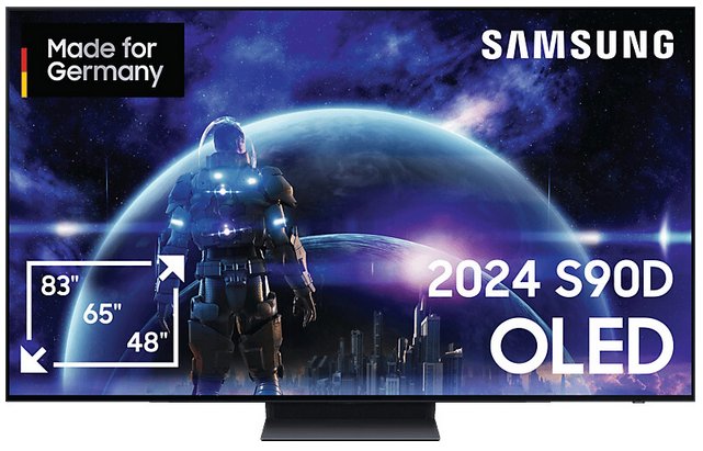 Samsung OLED 4K Fernseher 48 Zoll GQ48S90DAEXZG für 1.399€ (statt 1.619€) + 150€ Cashback