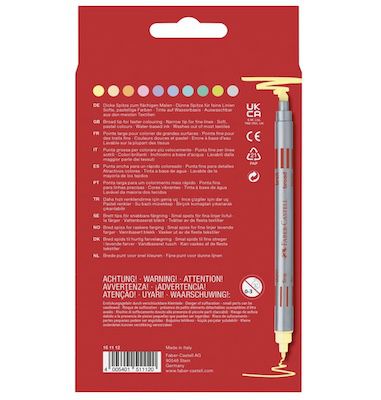 10er Pack Faber Castell Filzstifte farbsortiert für 2,62€ (statt 7€)