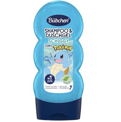 💆 Bübchen 2in1 Shampoo & Duschgel Pokémon Schiggy Edition für 1,25€ (statt 1,89€)