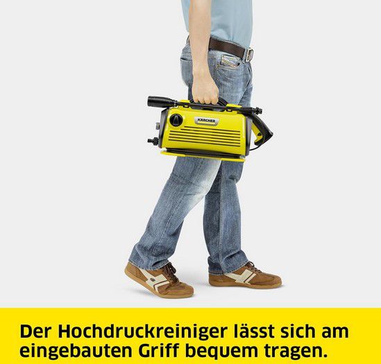 Kärcher K 3 Horizontal Plus Home 120 bar Kompakt Hochdruckreiniger für 96,61€ (statt 122€)