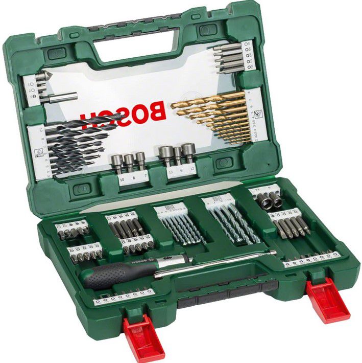 Bosch V Line Titanium Bohrer  und Bit Set 91 teilig für 23,99€ (statt 35€)