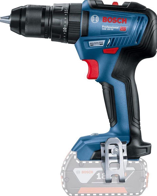 Bosch GSB 18V 50 Akku Schlagbohrschrauber SOLO für 76,45€ (statt 110€)