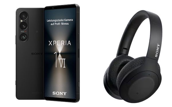 Sony Xperia 1 VI inkl. Over Ear Kopfhörer für 199€ + o2 140GB für 44,99€ mtl. + 150€ Bonus